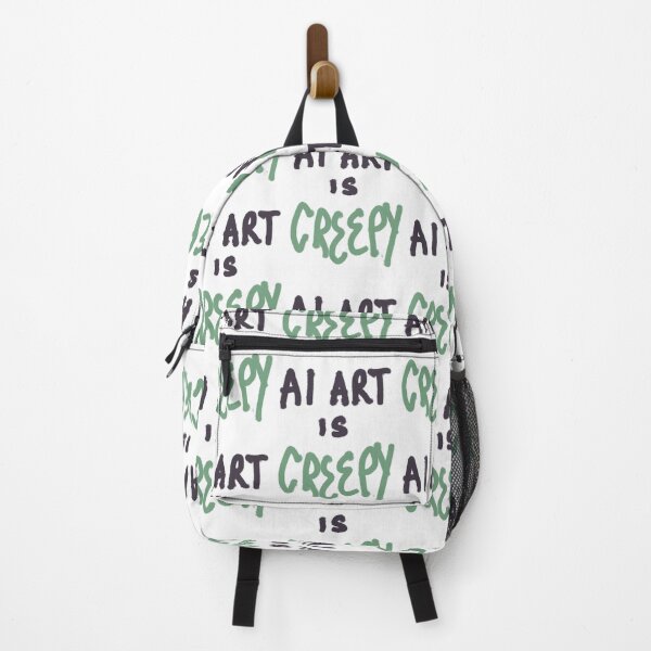 Item preview, AI art is creepy graffiti tag designed and sold by JashJhaveri.