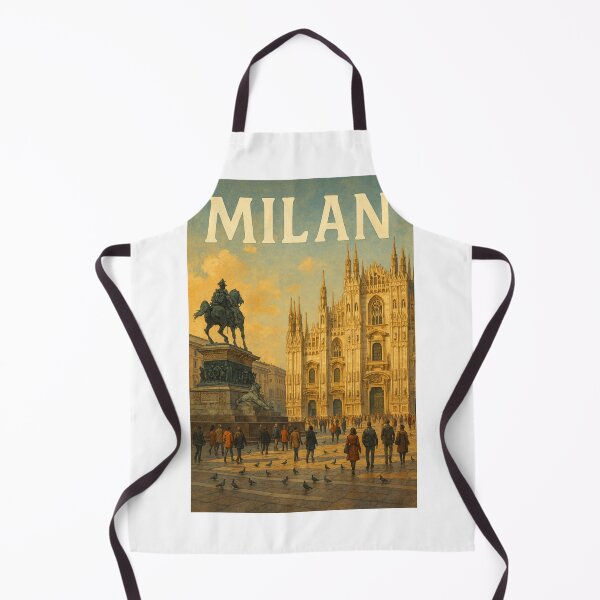 Item preview,  Piazza del Duomo and Equestrian Statue, Milan designed and sold by Aryabek.