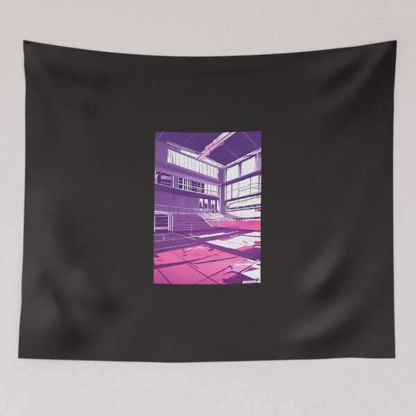 Item preview, Anime Gym Background Aesthetic designed and sold by weidermcadamy.