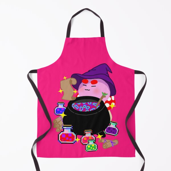 Item preview, Pink wizard slime brewing potions designed and sold by luvissaya.
