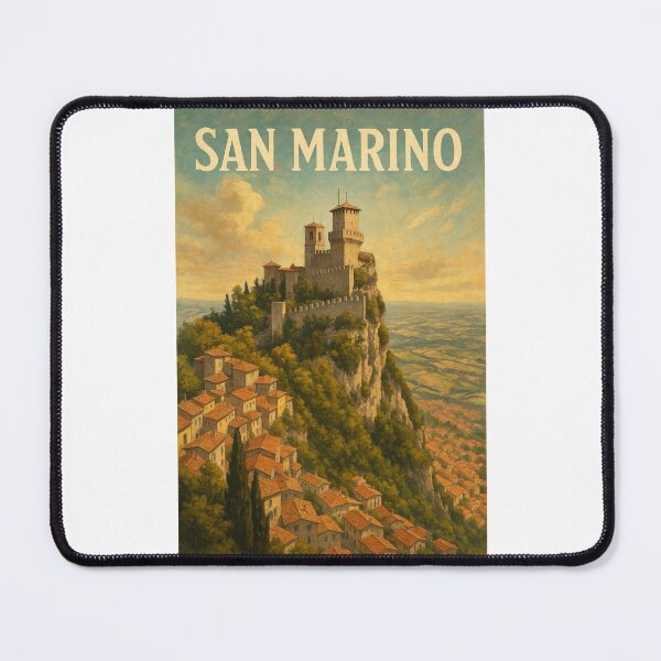 Item preview, Monte Titano and San Marino Skyline designed and sold by Places On Earth.