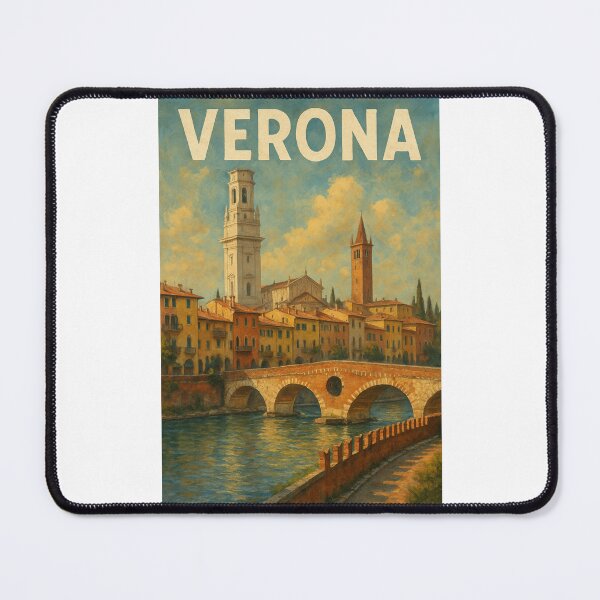Item preview,  Ponte Pietra and Verona Cathedral at Sunset designed and sold by Places On Earth.
