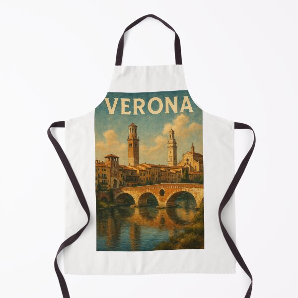Item preview, Verona’s Historic Skyline and Ponte Pietra designed and sold by Places On Earth.