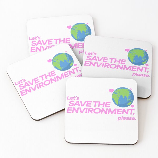 Item preview, Let's Save The Environment, Please. Pink Hearts Earth designed and sold by JashJhaveri.
