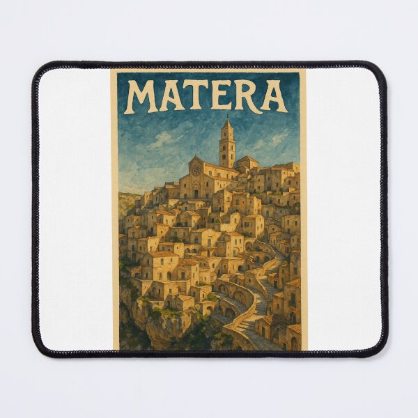 Item preview, Matera Cathedral Above the Sassi di Matera designed and sold by Places On Earth.
