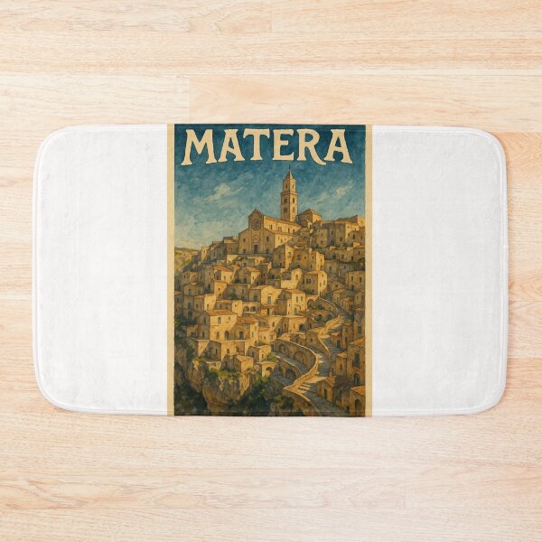 Item preview,  Matera Cathedral Above the Sassi di Matera designed and sold by Places On Earth.