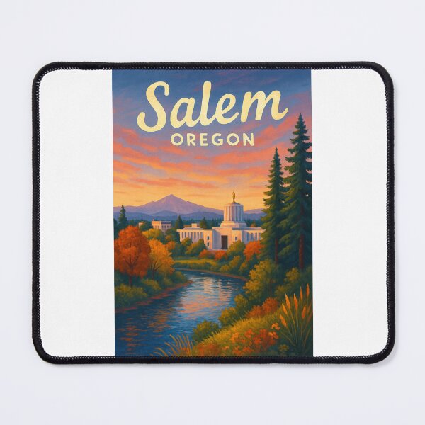 Item preview, Oregon State Capitol at Sunset, Salem designed and sold by Places On Earth.