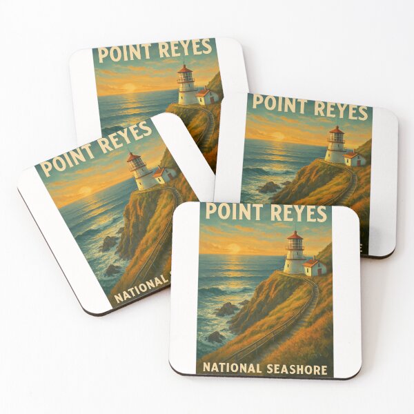 Item preview,  Sunset at Point Reyes Lighthouse, California designed and sold by Places On Earth.