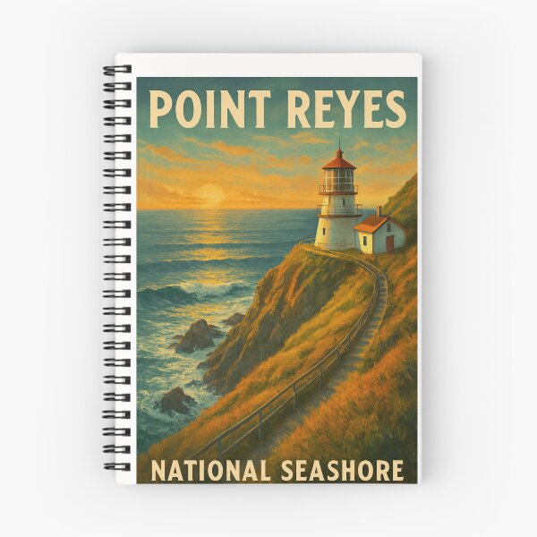 Item preview,  Sunset at Point Reyes Lighthouse, California designed and sold by Places On Earth.