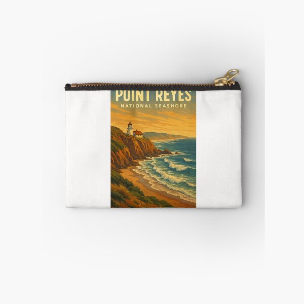 Item preview, Coastal Cliffs and Lighthouse, Point Reyes designed and sold by Places On Earth.