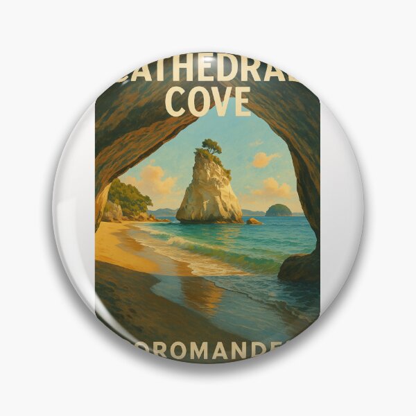 Item preview,  Cathedral Cove, Hahei, Coromandel Peninsula designed and sold by Places On Earth.