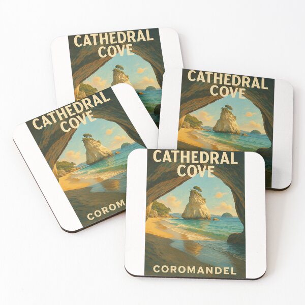 Item preview,  Cathedral Cove, Hahei, Coromandel Peninsula designed and sold by Places On Earth.