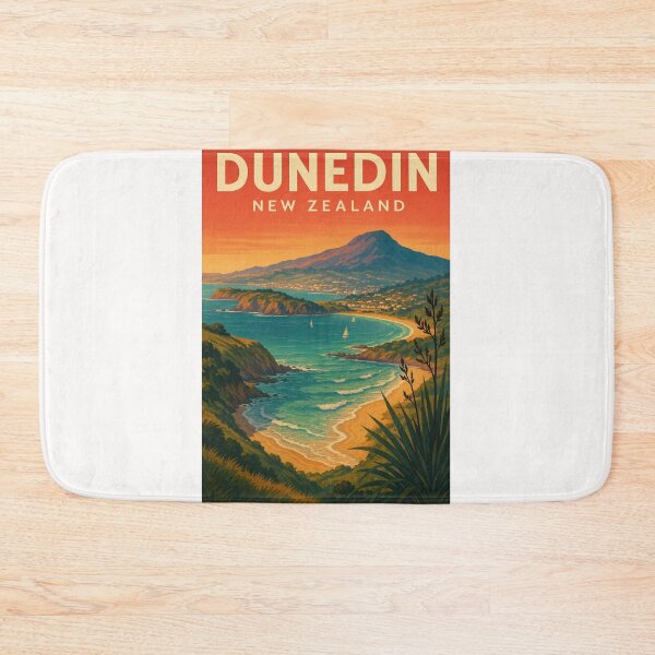 Item preview,  Coastal Sunset Over Dunedin, Otago Peninsula designed and sold by Places On Earth.