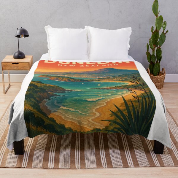 Item preview,  Coastal Sunset Over Dunedin, Otago Peninsula designed and sold by Places On Earth.
