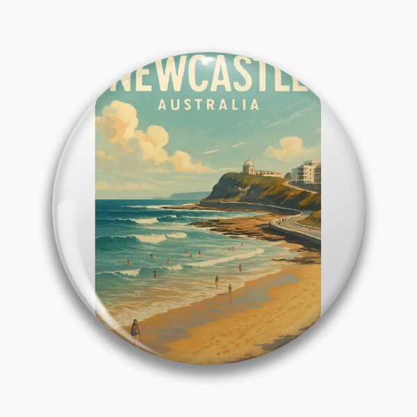 Item preview,  Newcastle Beach and Ocean Baths, New South Wales designed and sold by Places On Earth.
