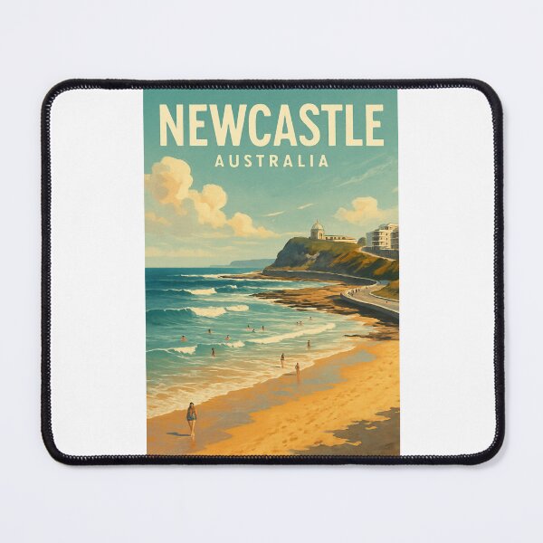Item preview,  Newcastle Beach and Ocean Baths, New South Wales designed and sold by Places On Earth.