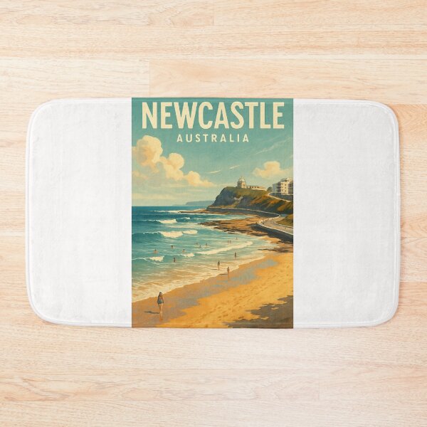 Item preview,  Newcastle Beach and Ocean Baths, New South Wales designed and sold by Places On Earth.