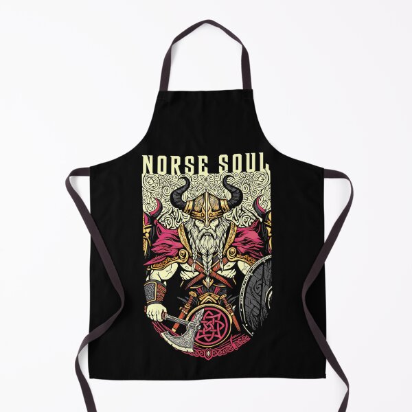 Item preview, Viking Warrior Norse Soul Vintage Nordic Axe Shield designed and sold by GrandeDuc.