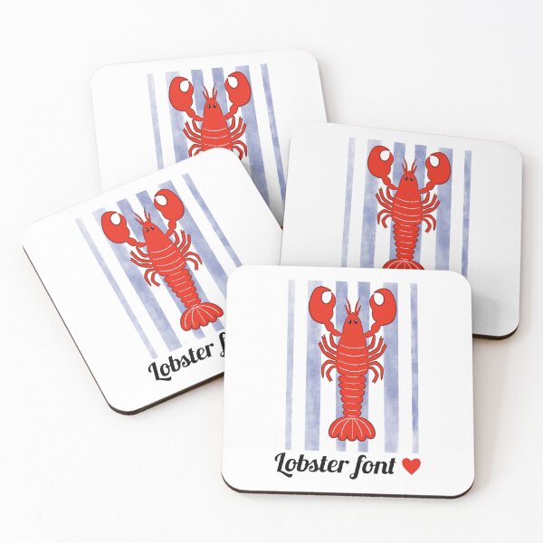 Item preview, Lobster Font Heart designed and sold by GaryMcinturff.