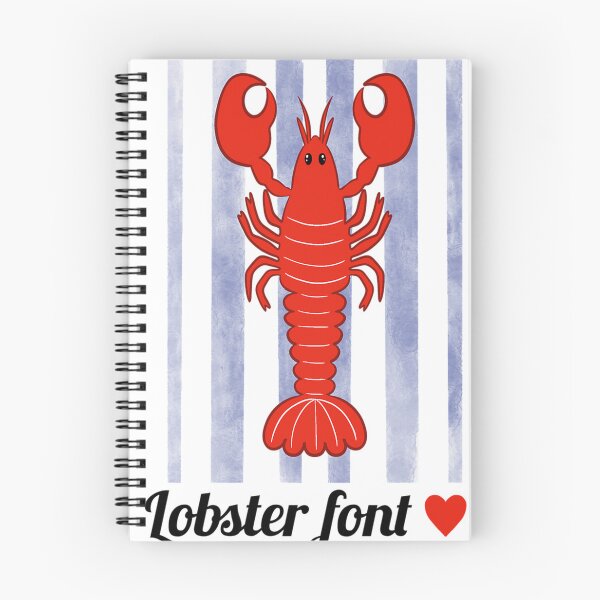 Item preview, Lobster Font Heart designed and sold by GaryMcinturff.