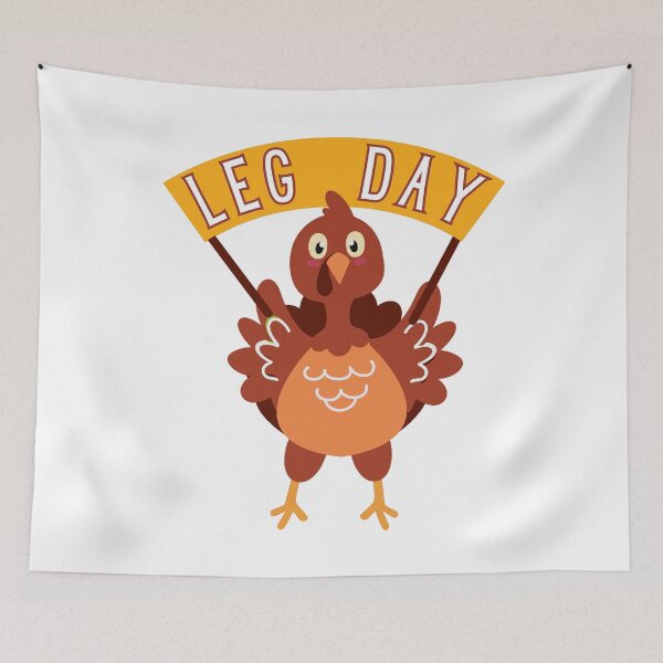 Item preview, Leg Day Thanksgiving Gifts For Exercise Fan designed and sold by PROPera-design.