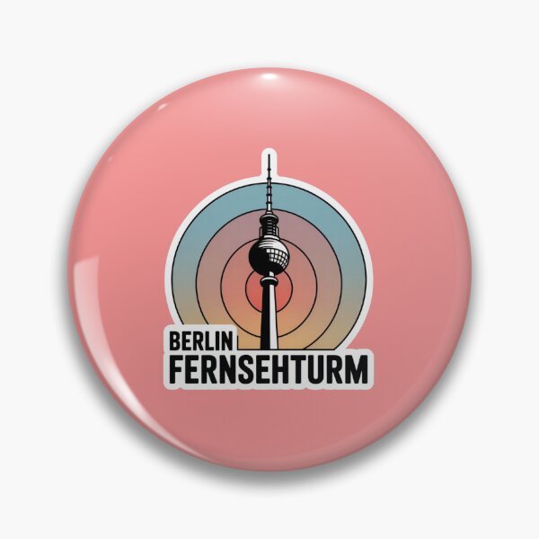 Item preview, DDR Fernsehturm Orbit – Retro East Berlin Sticker designed and sold by Timeless Design.