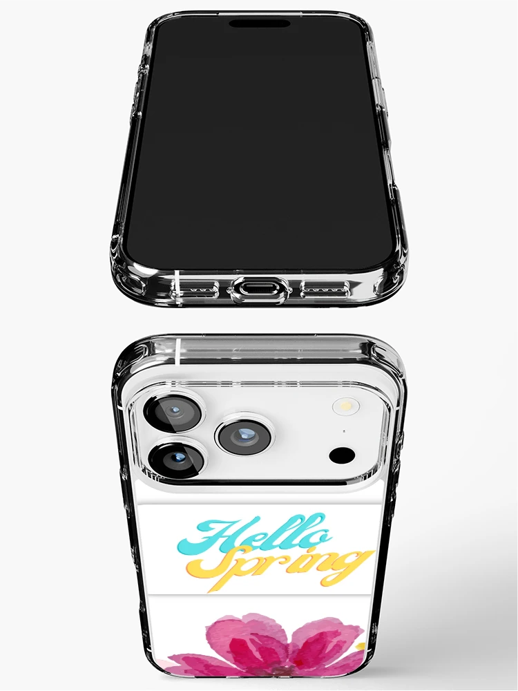 Thumbnail 3 of 5, iPhone Case, Hello Spring designed and sold by ChavArte.