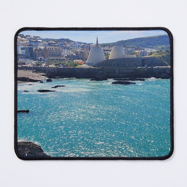 Item preview, View of the Landmark theatre off Wildersmouth beach - Ilfracombe, North Devon designed and sold by Love where you live.