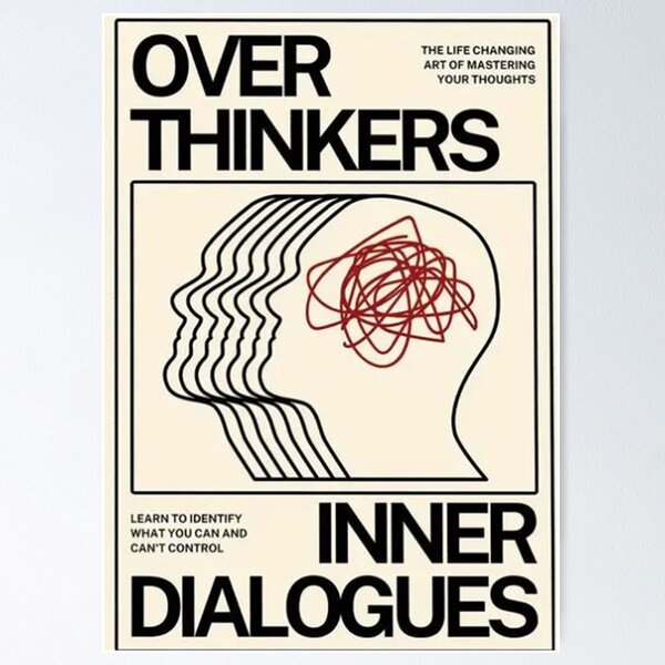 Item preview, Over Thinker designed and sold by AmandaGJ9t3.