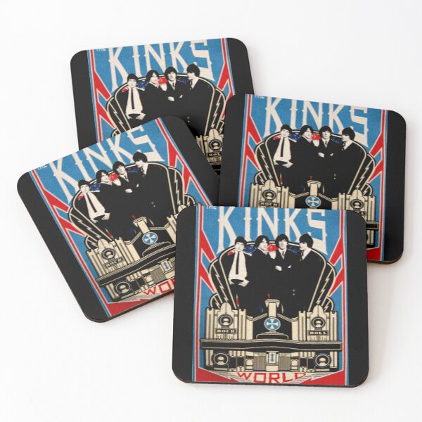 Artikelvorschau, Die Kinks-Band-Welttournee entworfen und verkauft von maxv9marie.