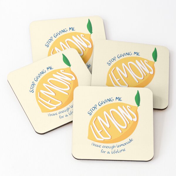 Item preview, Stop Giving Me Lemons designed and sold by Anna Penn.