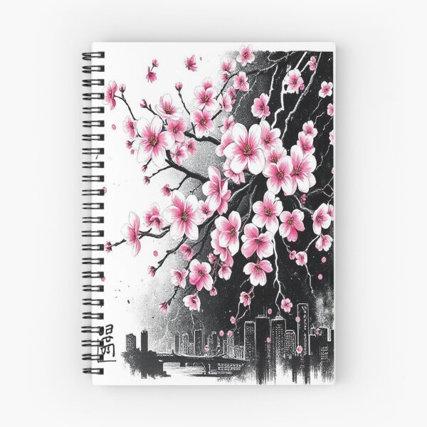 Item preview, Japanese Flowers In City  designed and sold by StreetWave01.