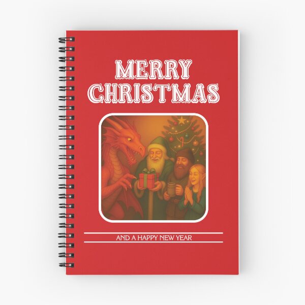 Item preview, Dungeons and Dragons Christmas designed and sold by iconikit.