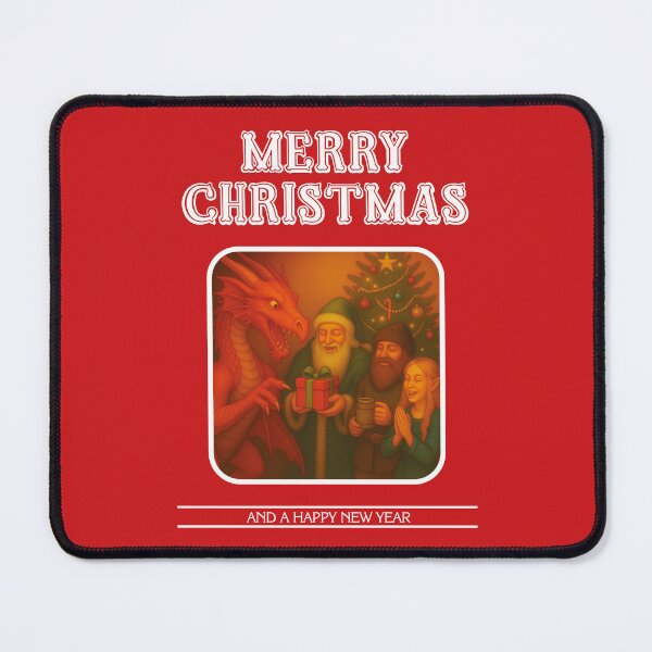 Item preview, Dungeons and Dragons Christmas designed and sold by iconikit.