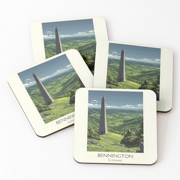 Item preview, Bennington Vermont Vintage Travel Art | Historic Battle Monument designed and sold by TuncGK.