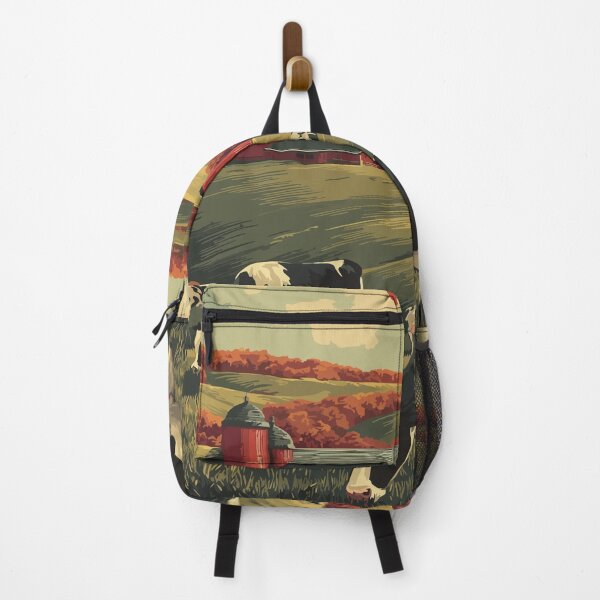 Artikelvorschau, Cabot Vermont Retro Reisekunst | Klassische Vermont Dairy Farm Landschaft entworfen und verkauft von TuncGK.