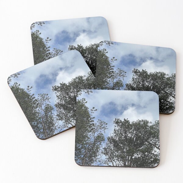 Item preview, Beautiful Tree Silhouettes in front of Clouds 9 designed and sold by JashJhaveri.