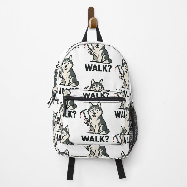 Item preview, Siberian Husky Cartoon Dark Humor Design designed and sold by Flying Doggo.