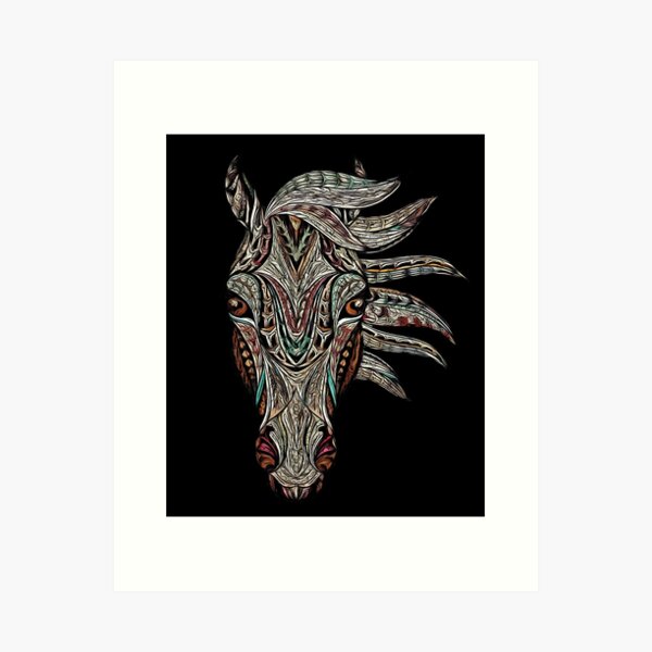 Item preview, Horse Head designed and sold by ColorfulMystic.
