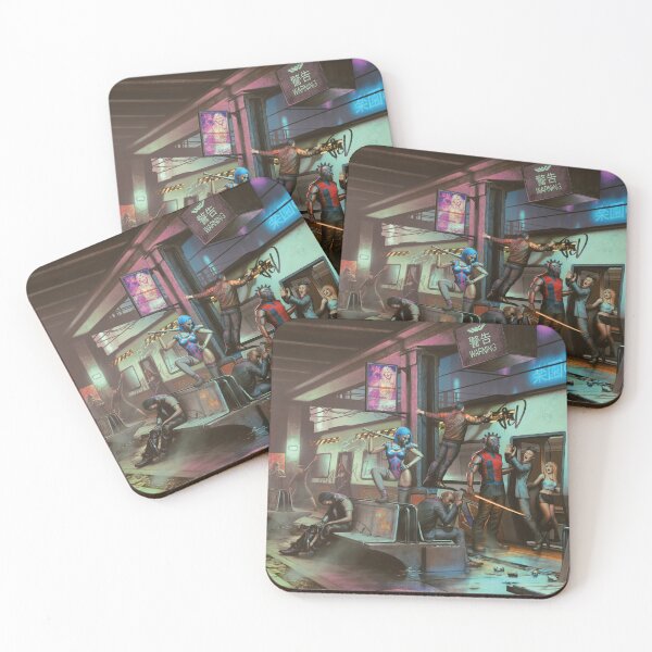 Item preview, Cyberpunk Subway designed and sold by DeanSpencerArt.