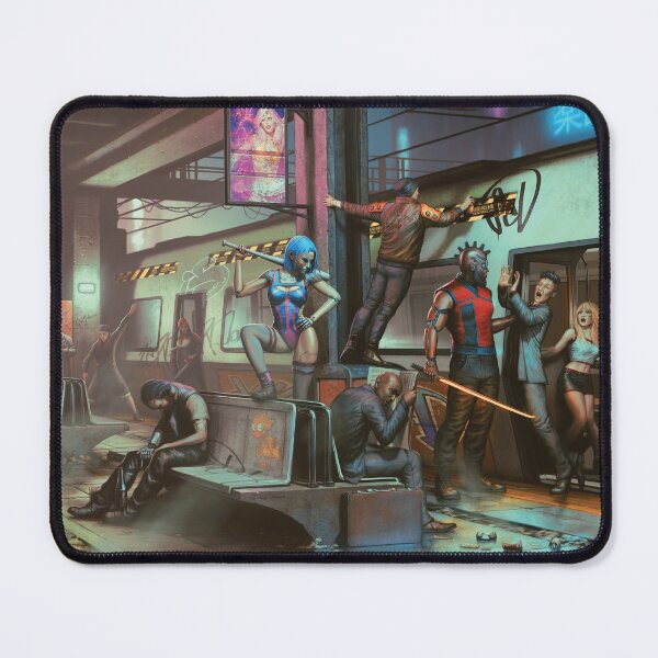 Item preview, Cyberpunk Subway designed and sold by DeanSpencerArt.