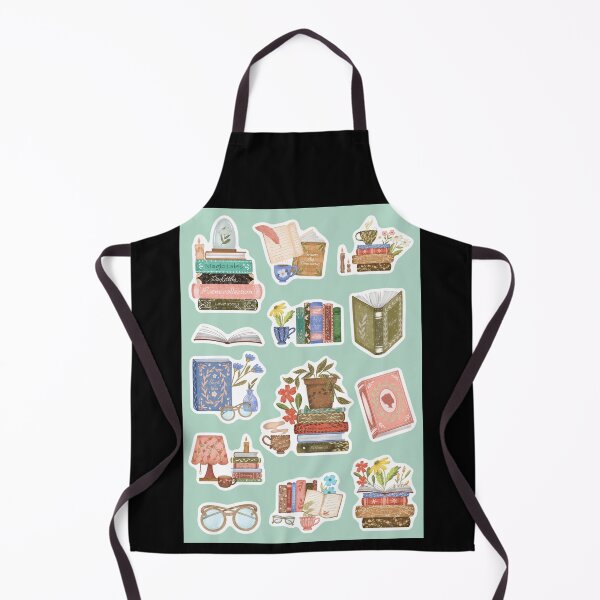 Item preview, Watercolor Bookworm designed and sold by Sweetvoilet.