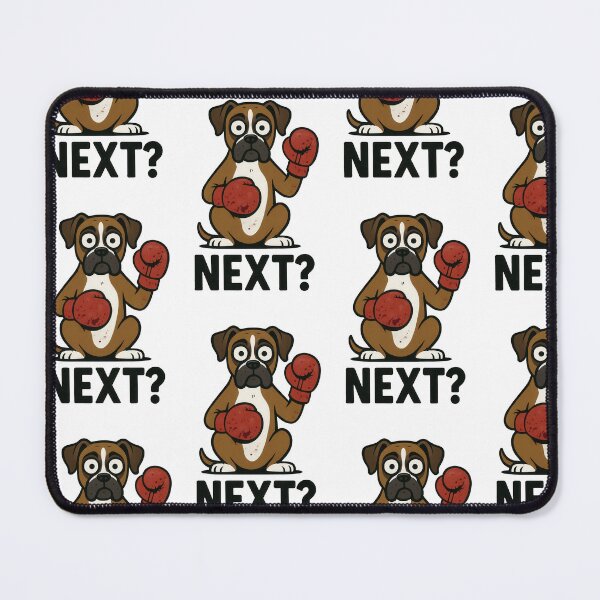 Item preview, Boxer Dog Dark Comedy Cartoon Artwork designed and sold by Flying Doggo.
