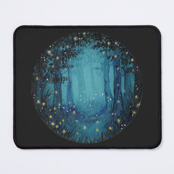 Item preview, Enchanted Forest with Fireflies designed and sold by Tsuya Shop.
