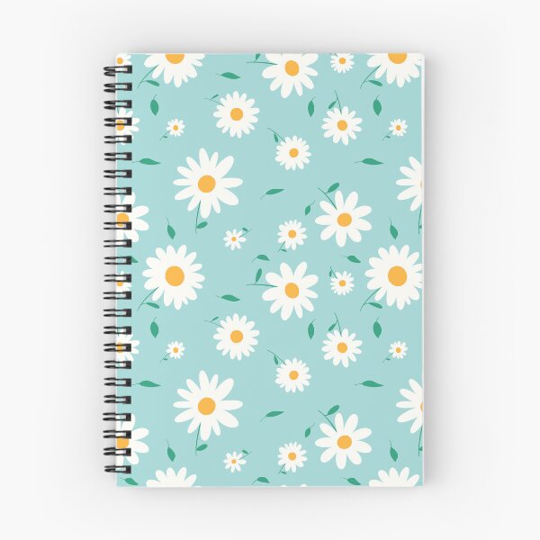 Item preview, Daisies on Blue designed and sold by Anna Penn.