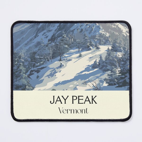 Item preview, Jay Peak Vermont Vintage Travel Art | Northeast Kingdom Ski Resort designed and sold by TuncGK.