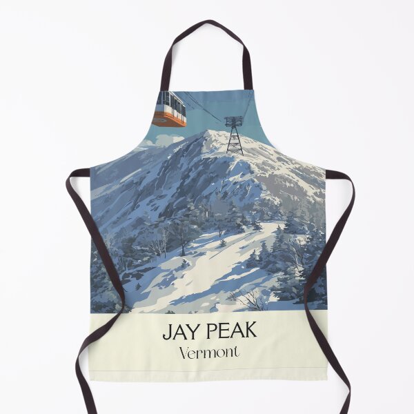 Item preview, Jay Peak Vermont Vintage Travel Art | Northeast Kingdom Ski Resort designed and sold by TuncGK.
