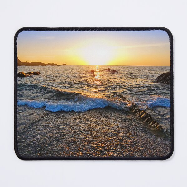 Item preview, Sunset at Wildesrmouth - Ilfracombe, North Devon designed and sold by Love where you live.
