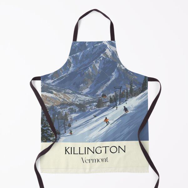 Item preview, Killington Vermont Retro Travel Art | "Beast of the East" Ski Design designed and sold by TuncGK.