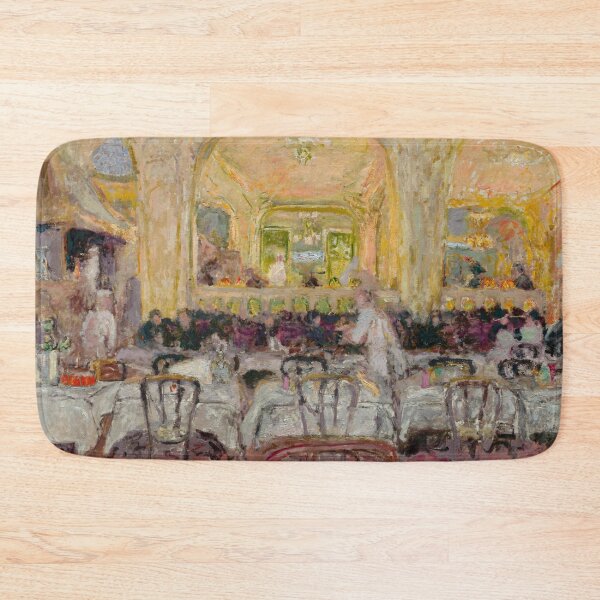Item preview, Café Wepler, c. 1908–10, reworked in 1912. Edouard Vuillard (French, 1868–1940). Oil on fabric designed and sold by Vintage Designs +.